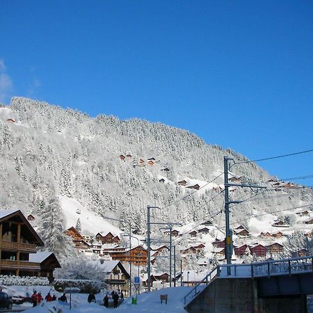 Backpacker Le Petit Baroudeur Hostel Champéry Buitenkant foto
